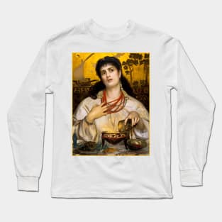 Medea by Frederick Sandys Long Sleeve T-Shirt